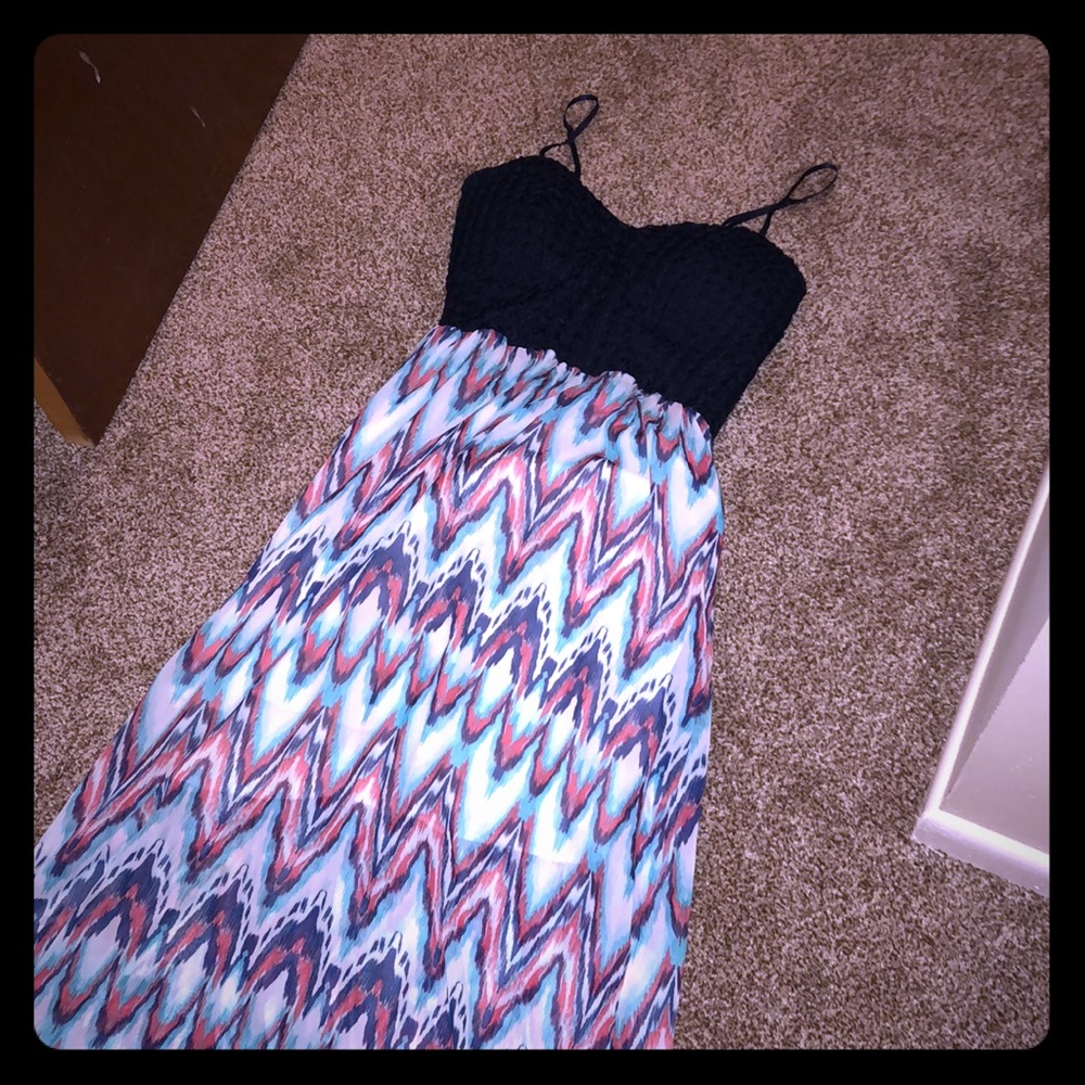 Open back maxi